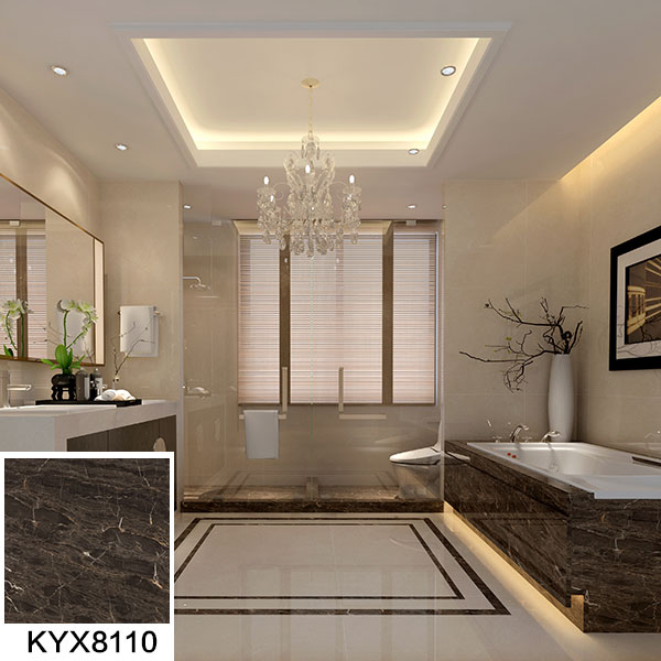 午夜免费福利视频陶大理石瓷砖：金线深灰 KYX8110瓷砖