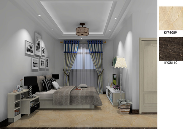 午夜免费福利视频陶瓷砖应用效果：佛山季园和府115方现代风格户型午夜成人免费视频APP效果鉴赏