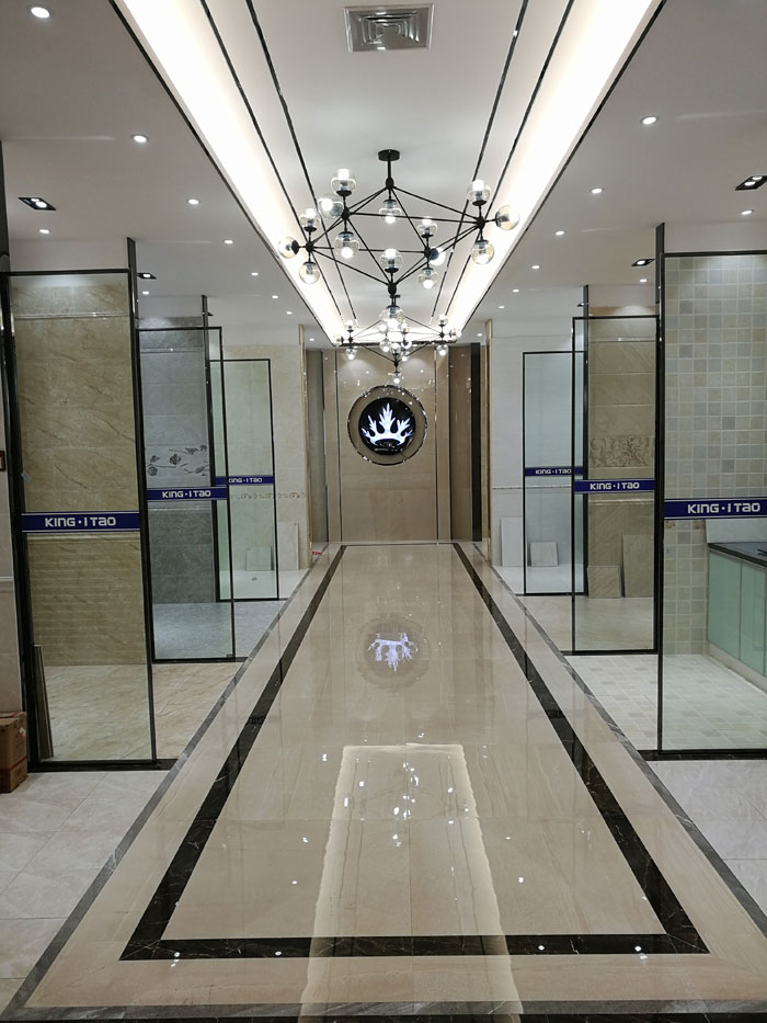 【实景案例】陶瓷一线国产精品男女午夜福利片午夜免费福利视频陶瓷砖重庆垫江200方专卖店鉴赏