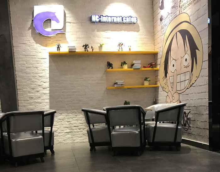 午夜免费福利视频陶现代仿古砖案例:别说了，一起去这个1000方的网咖开黑！